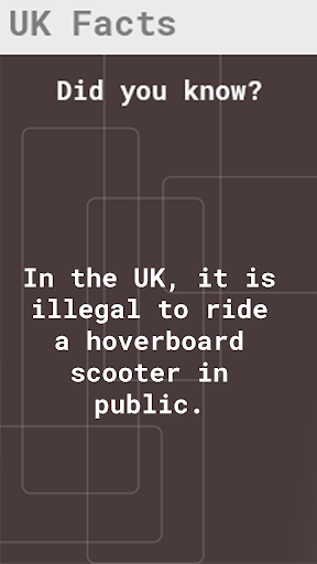 Did You know - UK Facts