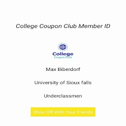 College Coupon Club