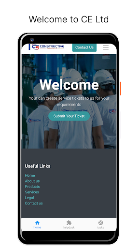 Android application CE Ltd screenshort