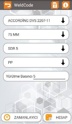 WeldCode Screen 3