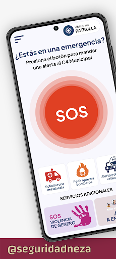 Android application Neza Segura screenshort