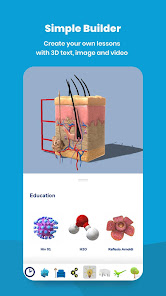 Imágen 6 Assemblr EDU: Learn in 3D & AR android