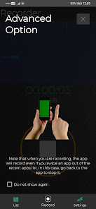 Screenshot 1 Grabadora de voz secreta android