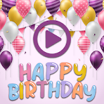 Cover Image of Descargar Happy Birthday Video Maker  APK