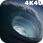 Cover Image of Download 4K Perfect Sea Wave Live Video  APK