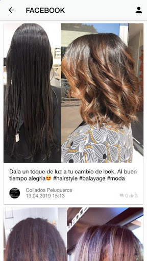 Collados Peluqueros Screen 2
