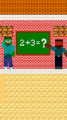 Herobrine Monster School - Screenshot 1