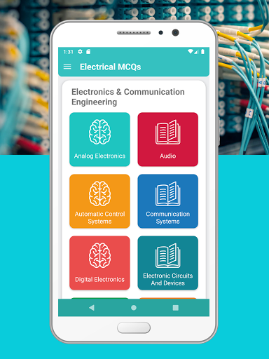 Android application Electronics Engineering MCQs screenshort