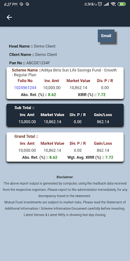 Easy Investology Screen 2