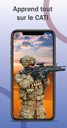 Android application CATI, passer son CATI, FAMAS screenshort
