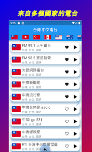 台灣電台 台灣收音機 Taiwan Online Radio