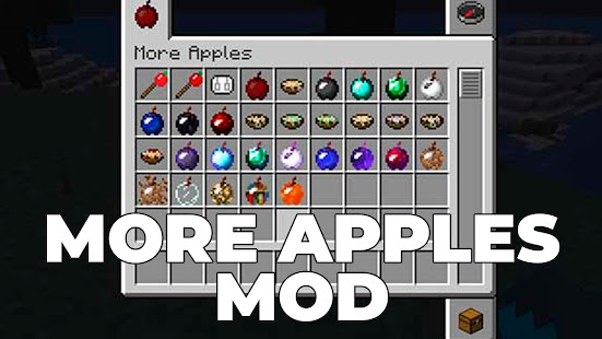 More Apples Mod for Minecraft 1.1 APK screenshots 1