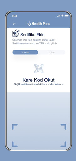 HealthPass Screen 2
