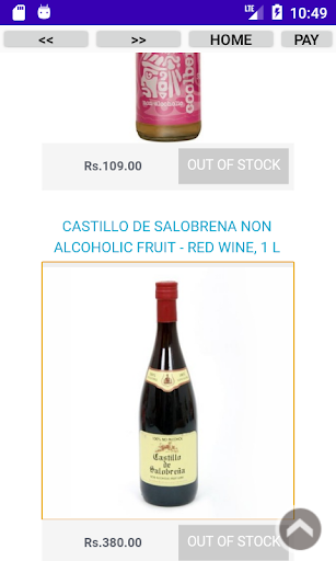 Jhoomly Online Order Platform Screen 2