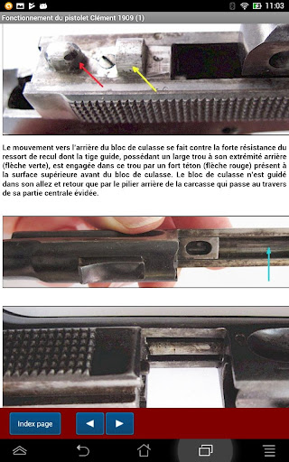 Pistolet Clément 1909 expliqué