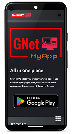 GNet MyApp Launcher Screen 2
