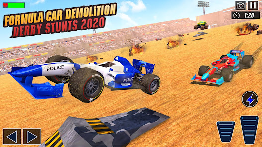 Police Formula Car Derby Games  screenshots 6
