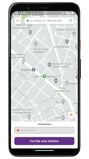 Android application Chofer 10 Passageiro screenshort