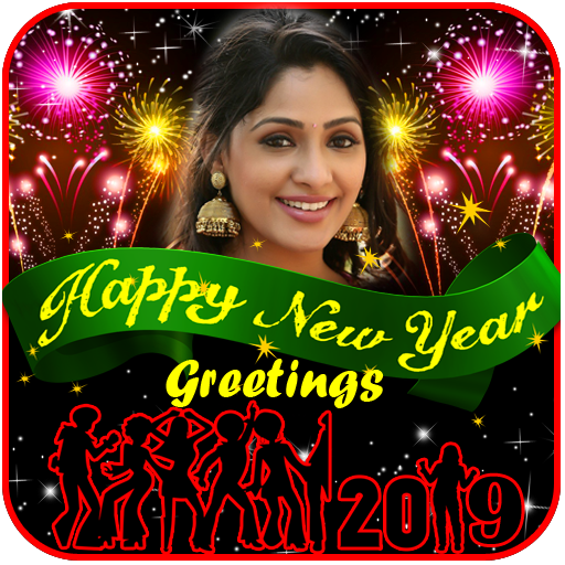 New Year Greetings 2019  Icon