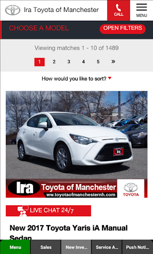 Ira Toyota of Manchester Screen 3