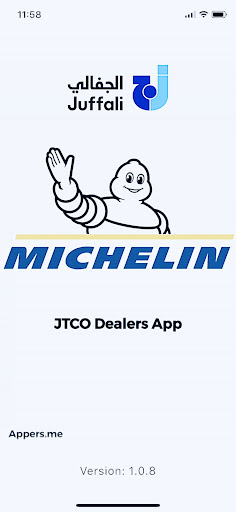 Android application JTCO - Juffali Tires Dealers screenshort