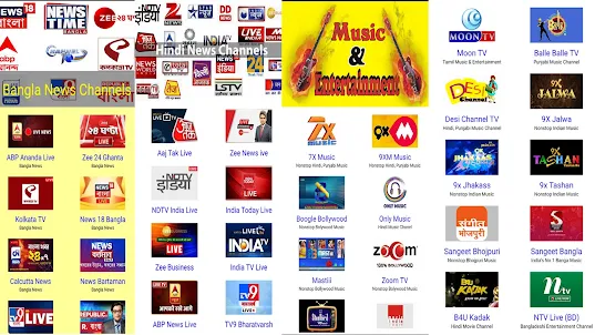 Live TV India : Online TV