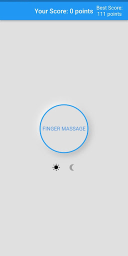 Android application Finger Massage screenshort