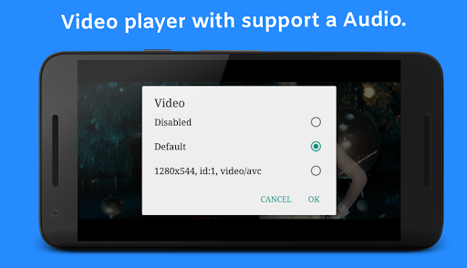 Android application Video Player screenshort