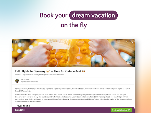 Screenshot of TravelPirates