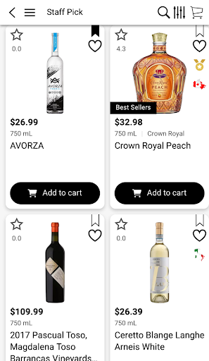 Android application Gulf Liquors Miami screenshort