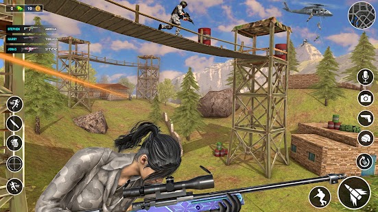 Anti-Terrorist Shooting Game Screenshot