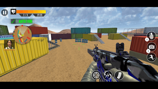 陸軍 槍 消防 3D FPS 罷工 遊戲 | 射擊 和 戰鬥