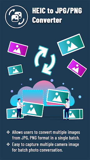 Android application HEIC to JPG/PNG Converter screenshort