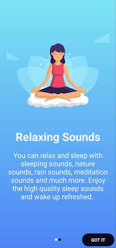 Android application Relaxing and Binaural Sounds screenshort