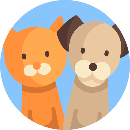 Are you a dog or a cat? Test logo
