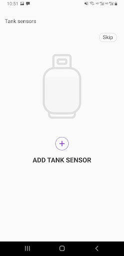 Android application Tank Sensor by EchoCheck screenshort