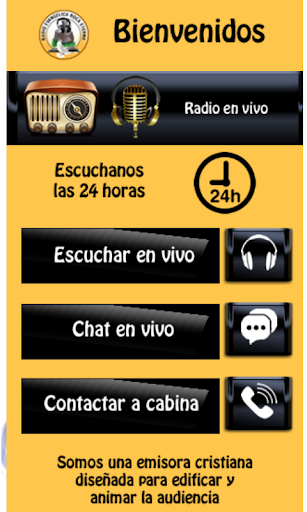 Android application Radio Evangélica Roca Eterna screenshort