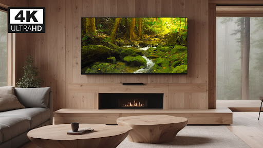 Forest Waterfall Background screenshot 8