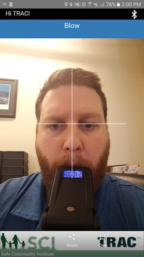 Android application TRAC Mobile Monitor screenshort