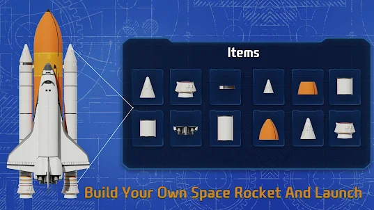 Space Ship Game Rocket Builder