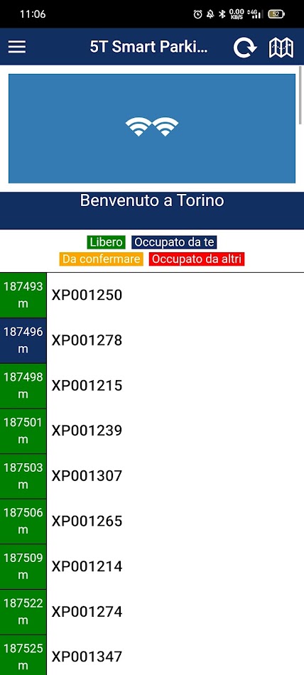 #2. 5T Smart Parking Torino (Android) Bởi: ResIOT