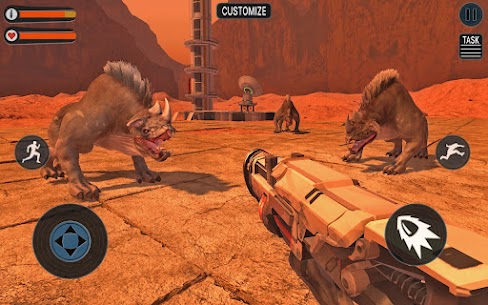 Mars Alien Survival Game MOD APK (GOD MODE/NO ADS) 4