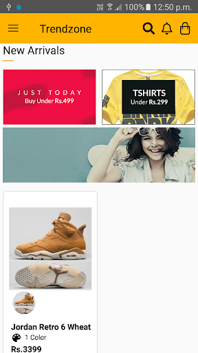 Trend Zone Screen 2