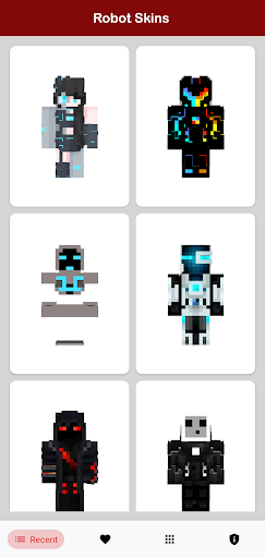 Robot Skins for Minecraft PE Screen 2