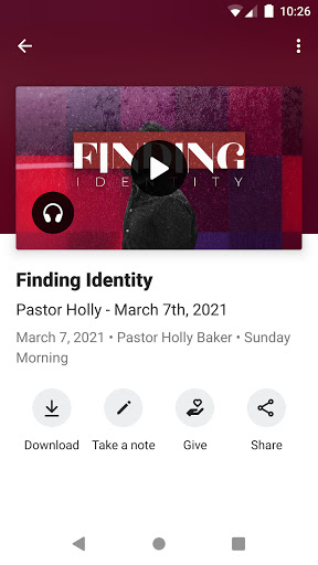 The FCC APP Screen 3