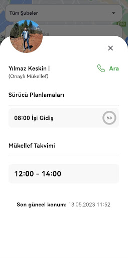 Routewix Yönetici Screen 3