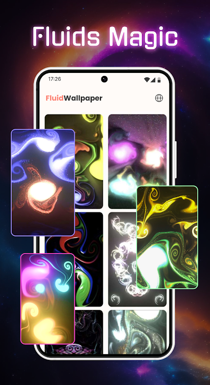 Magic Fluids 4K Live Wallpaper - 1.1.7 - (Android)