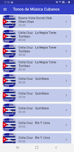 Cuban Music Ringtones Screen 2