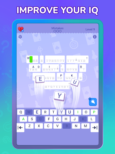 Screenshot of Worder: Logic Word Search Game