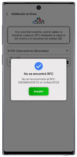 eListasNegras Screen 3